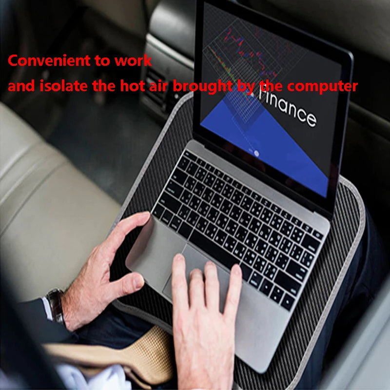 Multifunctional Laptop Desk with Cushion – Portable Lap Table with Mouse Pad