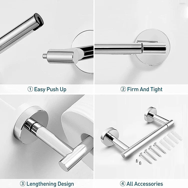 Add a Luxe Touch – Golden Toilet Paper Holder
