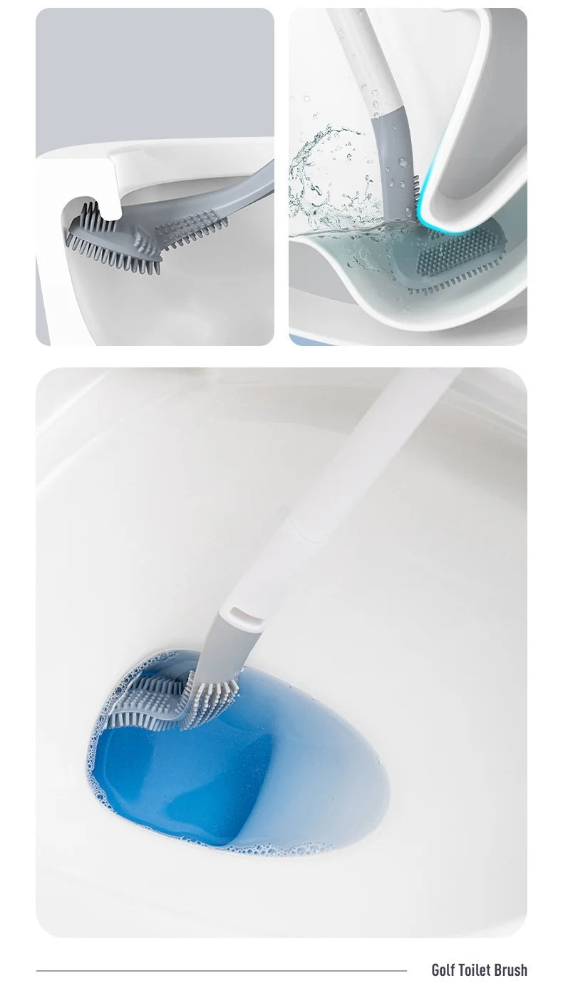 Keep Toilets Spotless – Wall Toilet Brush Set