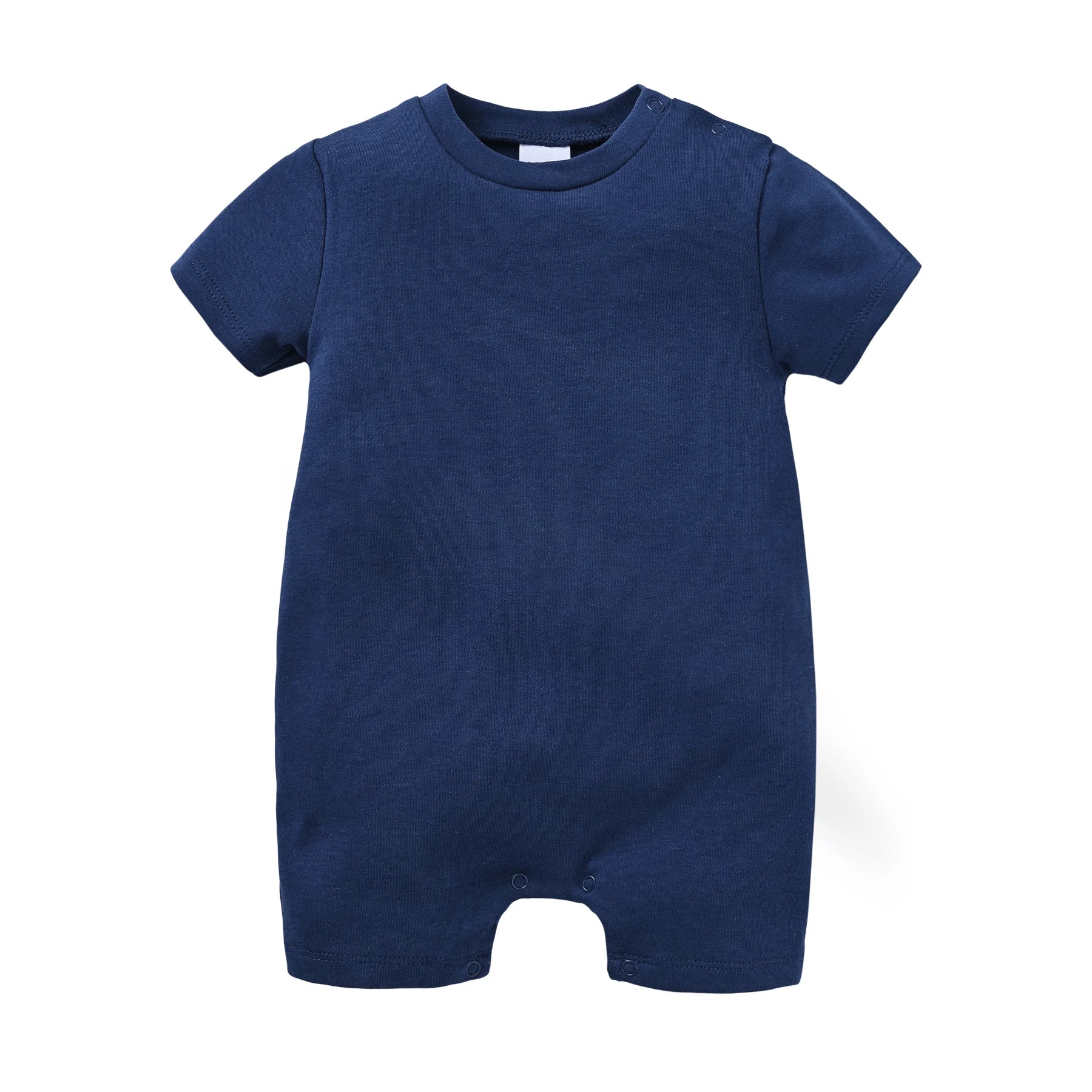 Newborn Cotton Baby Romper Set – Solid Unisex Onesies (1/3/4PCS)