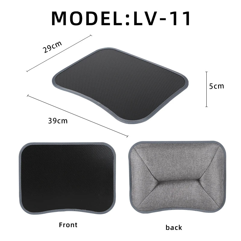 Multifunctional Laptop Desk with Cushion – Portable Lap Table with Mouse Pad