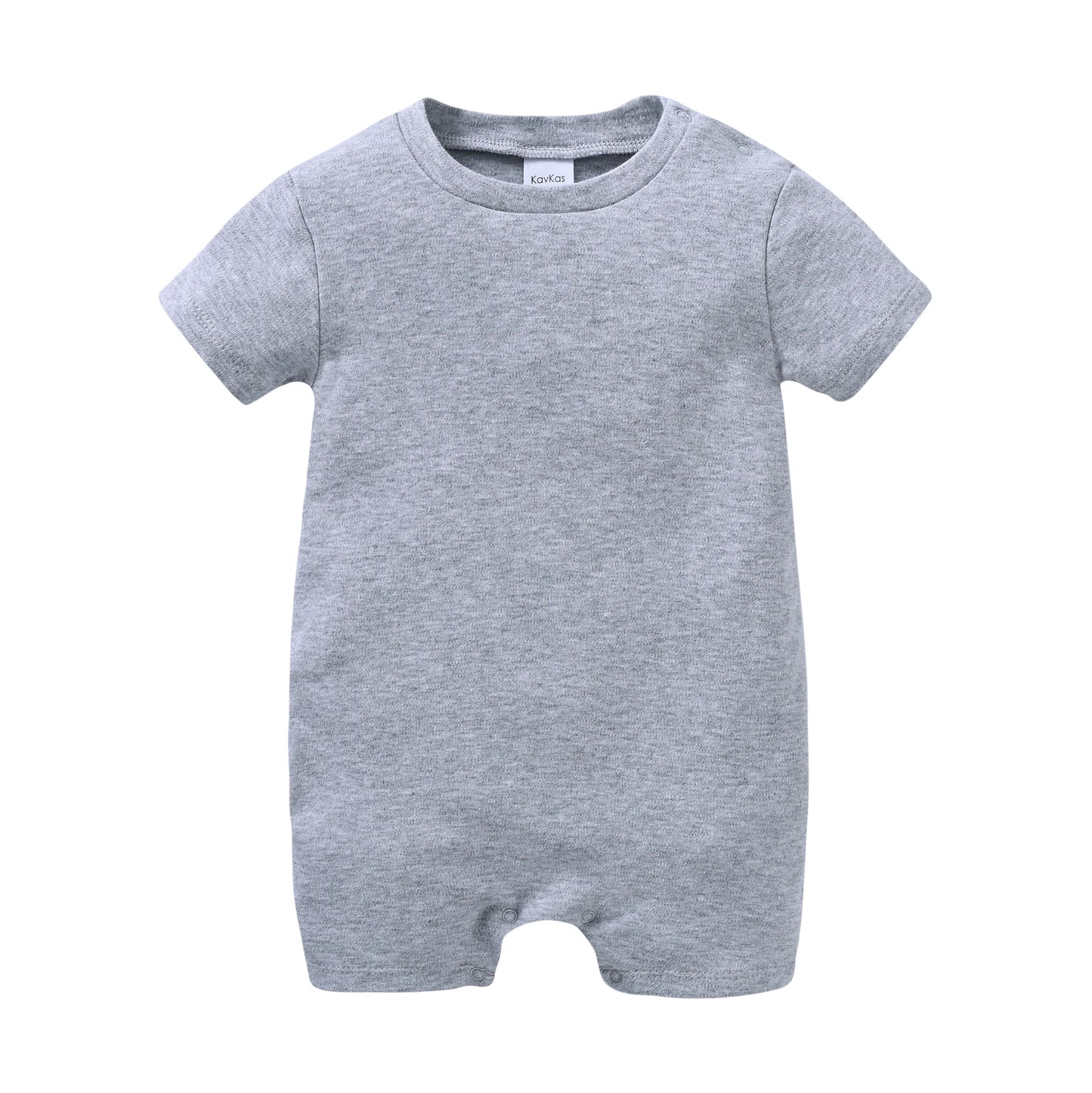 Newborn Cotton Baby Romper Set – Solid Unisex Onesies (1/3/4PCS)