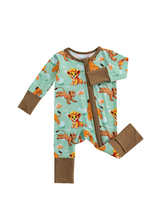 Bamboo Baby Zip Onesie – Soft All-Season Romper
