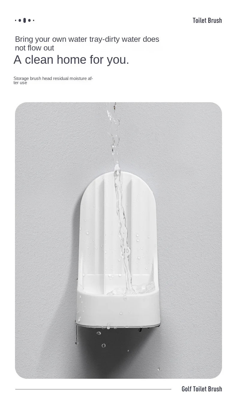 Keep Toilets Spotless – Wall Toilet Brush Set
