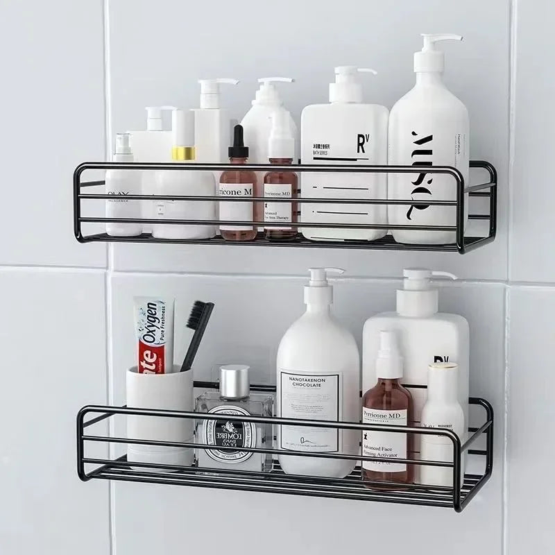 Maximize Space Bathroom Floating Wall Shelf Organizer & Kitchen Storage