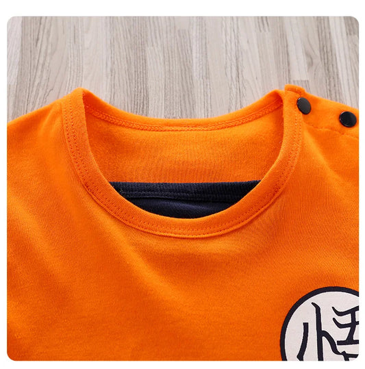 Anime Cape Style Baby Romper – Long Sleeve Cotton Bodysuit