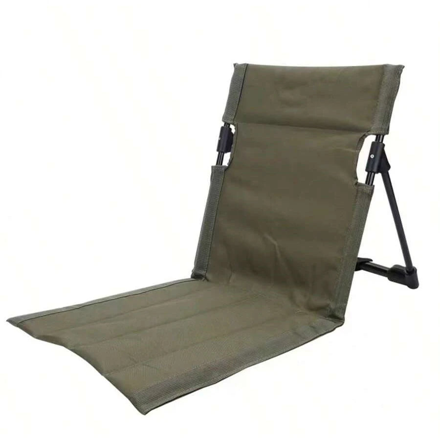 Foldable Camping Chair – Oxford Cloth Portable Outdoor Lazy Backrest Chair