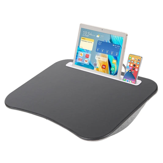 Multifunctional Laptop Desk with Cushion – Portable Lap Table with Mouse Pad
