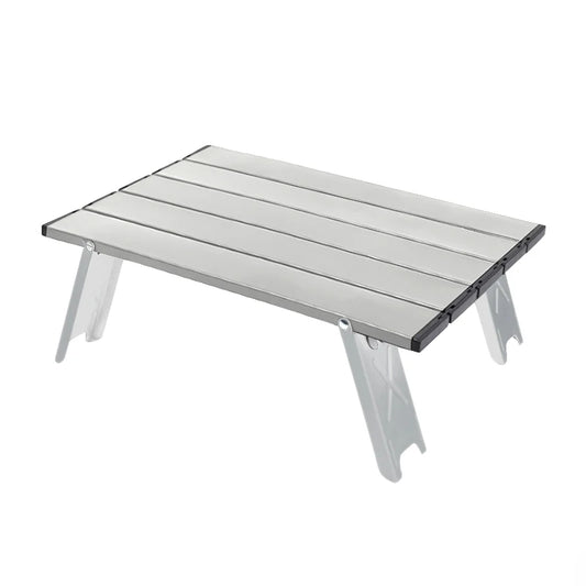 Ultralight Folding Camping Table – Portable Aluminum Roll-Up Outdoor Table