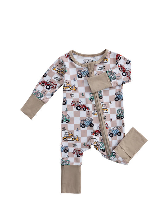 Bamboo Baby Zip Onesie – Soft All-Season Romper