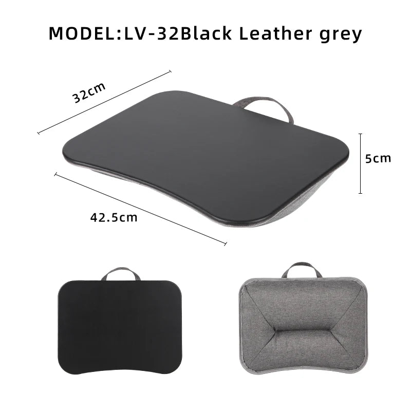 Multifunctional Laptop Desk with Cushion – Portable Lap Table with Mouse Pad