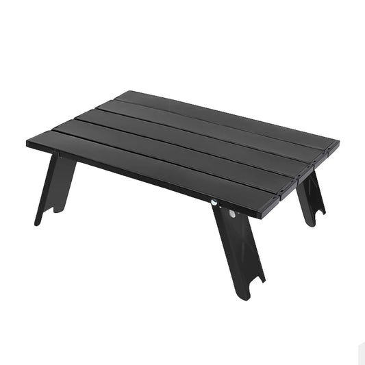 Ultralight Folding Camping Table – Portable Aluminum Roll-Up Outdoor Table