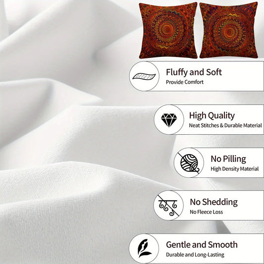 Modern Plant Abstract Cushion Cover – Washable Decorative Throw Pillow Cover for Sofa & Bedroom