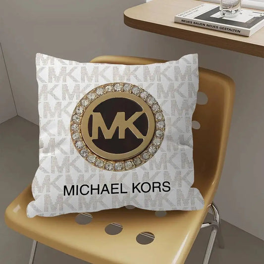 Fashion Designer Inspired Cushion Cover – Decorative Throw Pillow Case for Couch & Farmhouse Home Décor