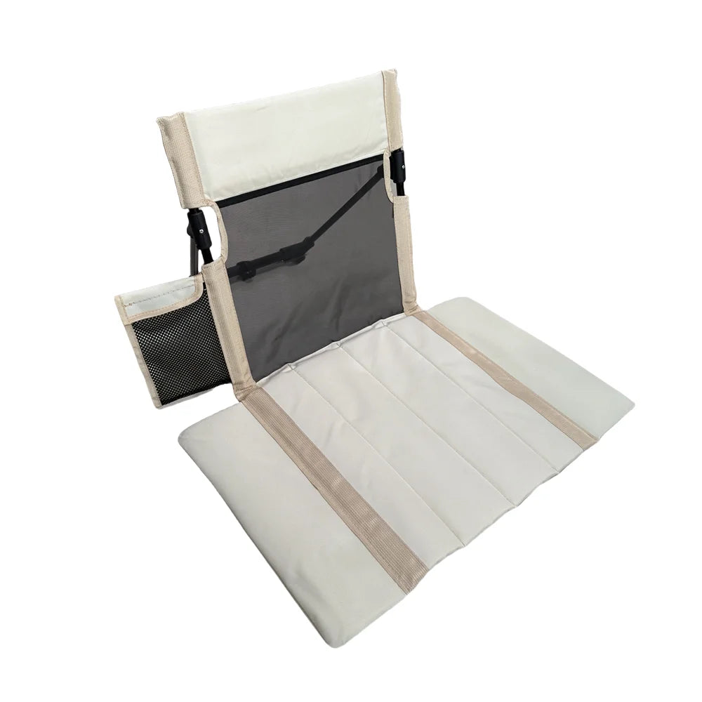 Foldable Camping Chair – Oxford Cloth Portable Outdoor Lazy Backrest Chair