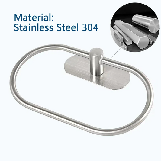 Self-Adhesive Bathroom Towel Holder
