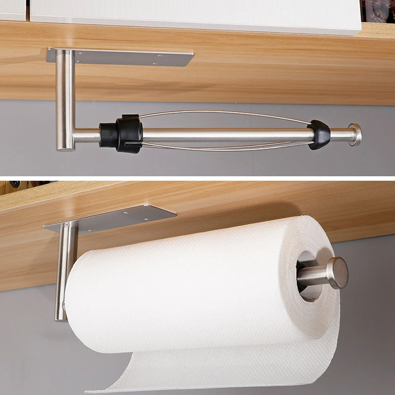 Organize Your Kitchen & Bathroom Wall Mounted Paper Holder