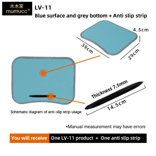 Multifunctional Laptop Desk with Cushion – Portable Lap Table with Mouse Pad