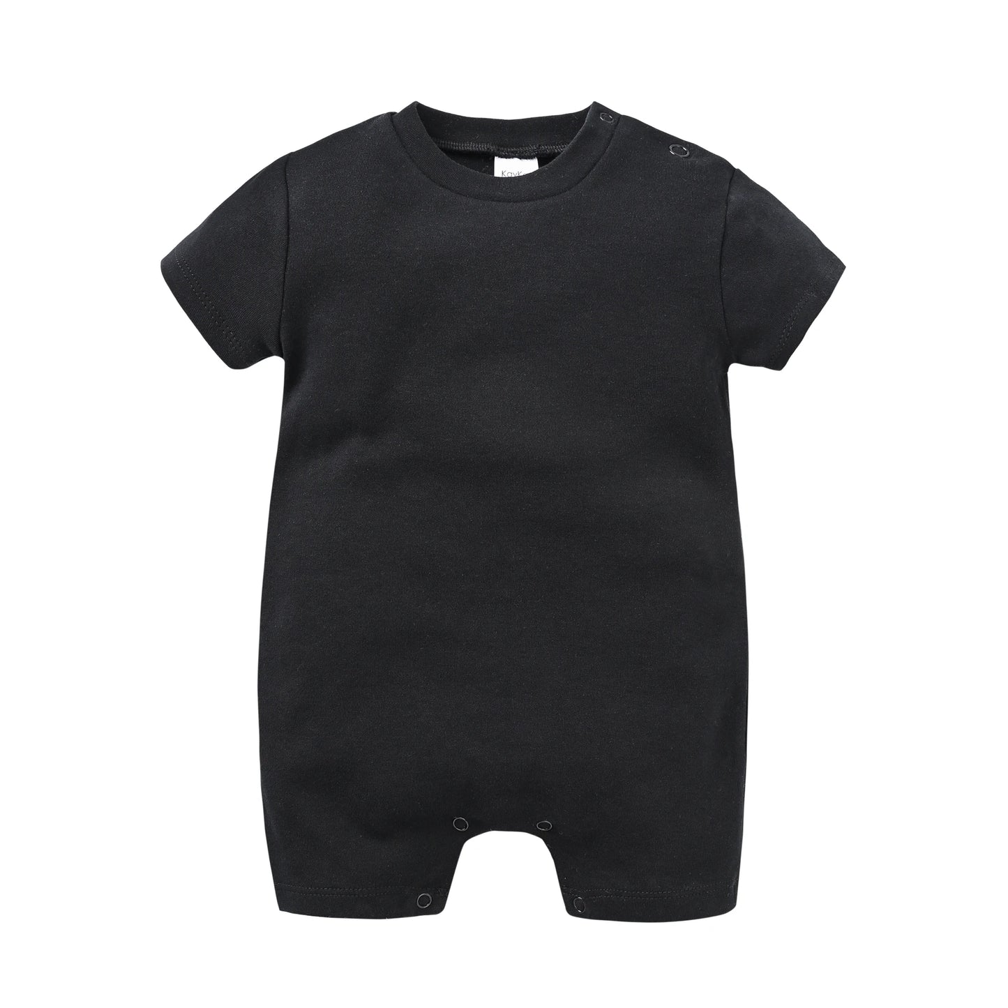 Newborn Cotton Baby Romper Set – Solid Unisex Onesies (1/3/4PCS)
