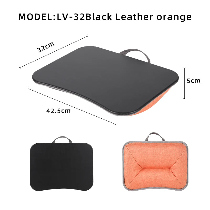 Multifunctional Laptop Desk with Cushion – Portable Lap Table with Mouse Pad