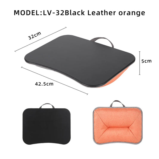 Multifunctional Laptop Desk with Cushion – Portable Lap Table with Mouse Pad