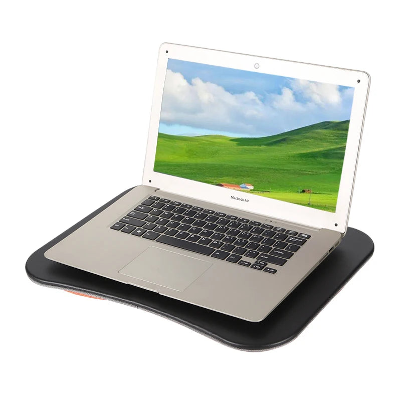 Multifunctional Laptop Desk with Cushion – Portable Lap Table with Mouse Pad