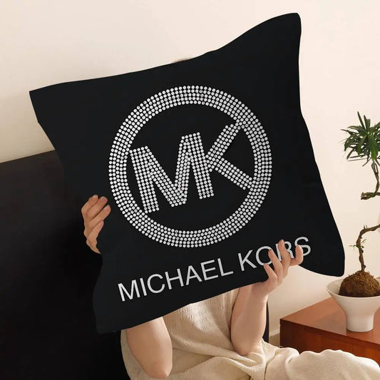 Fashion Designer Inspired Cushion Cover – Decorative Throw Pillow Case for Couch & Farmhouse Home Décor