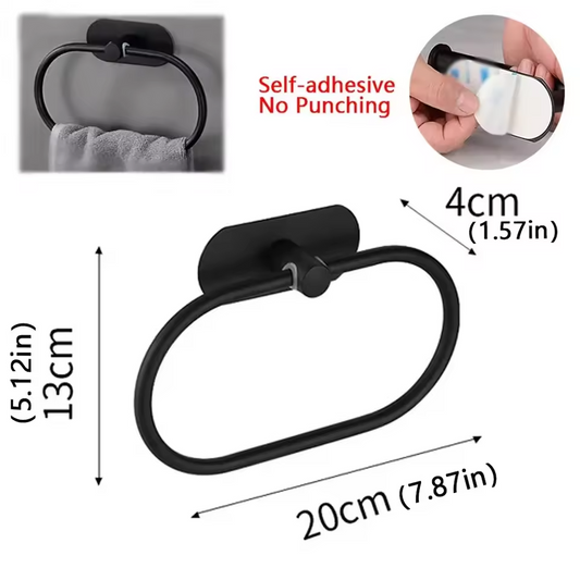 Self-Adhesive Bathroom Towel Holder