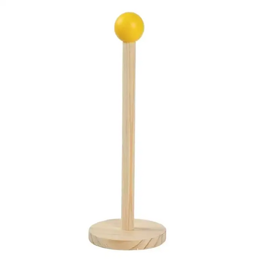 Wooden Toilet Paper Holder and Bathroom Tissue Hanger