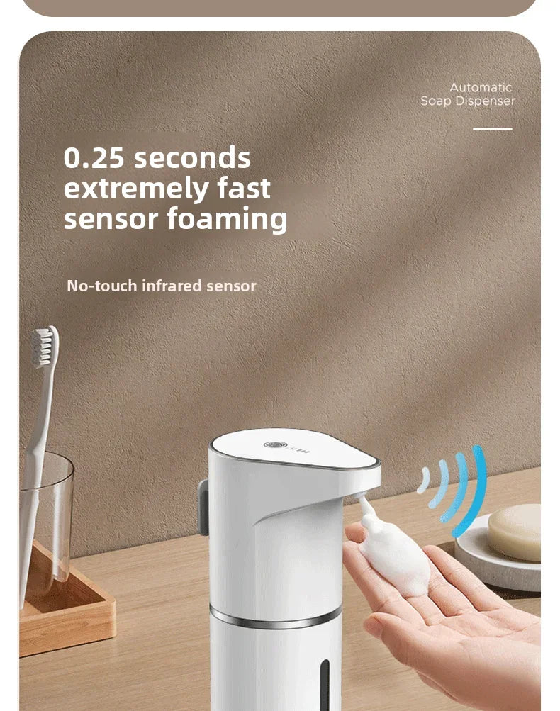 Upgrade Bathroom Dispenser Hygiene – Automatic Foam Soap Dispenser