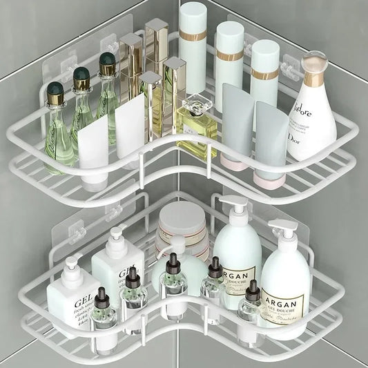 Maximize Space Bathroom Floating Wall Shelf Organizer & Kitchen Storage