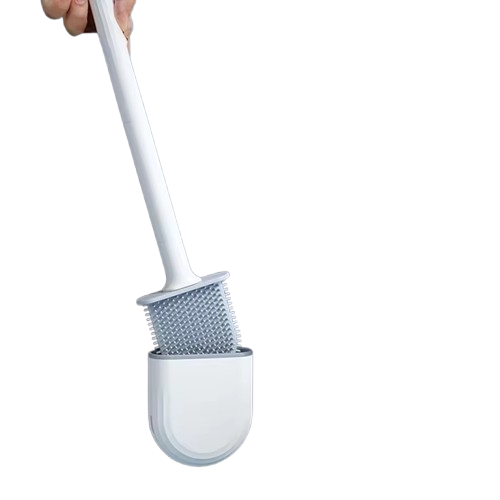 Upgrade Your Bathroom Wall Mounted Silicone Toilet Brush