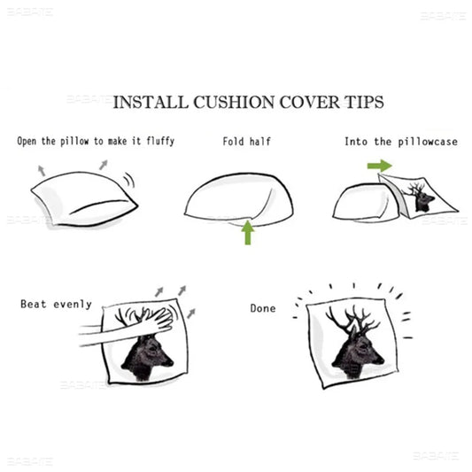 Care Bear Retro Cartoon Cushion Cover – Cute Decorative Pillow Case for Sofa & Home Décor