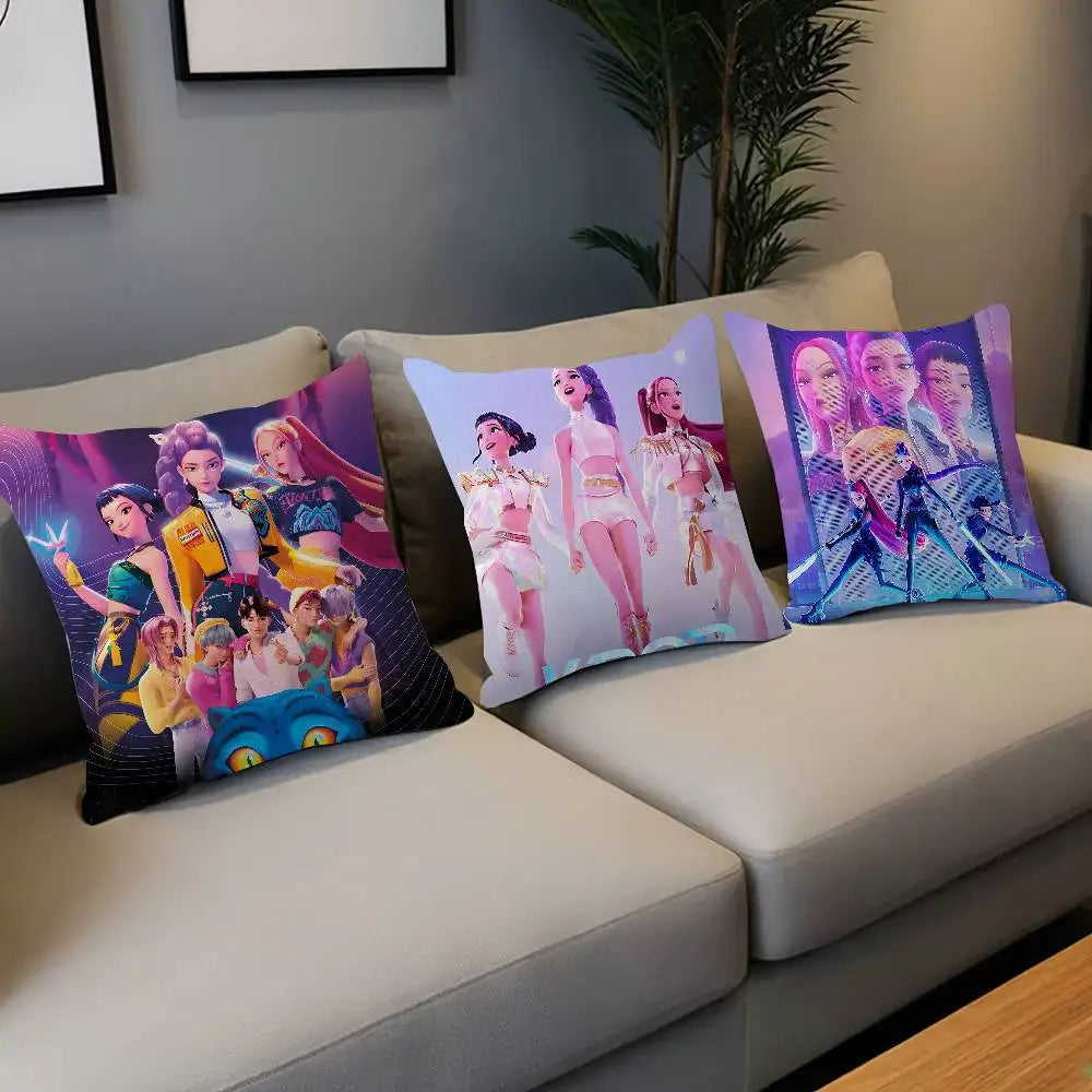 Decorative Throw Pillow Case for Couch & Home Décor- Cushion Cover