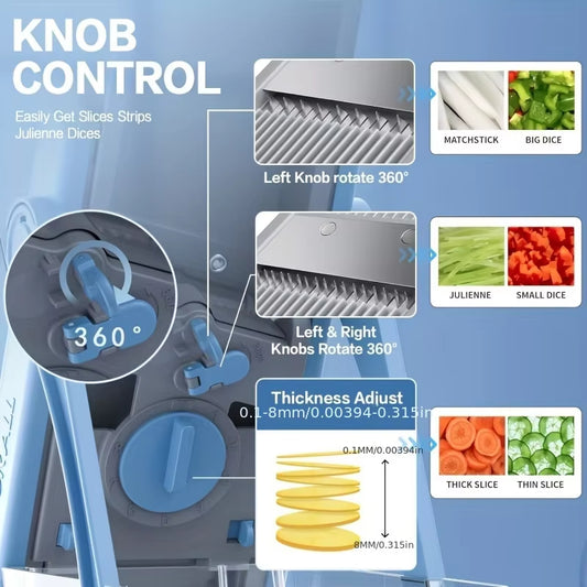 Safe Vegetable Slicer Chopper
