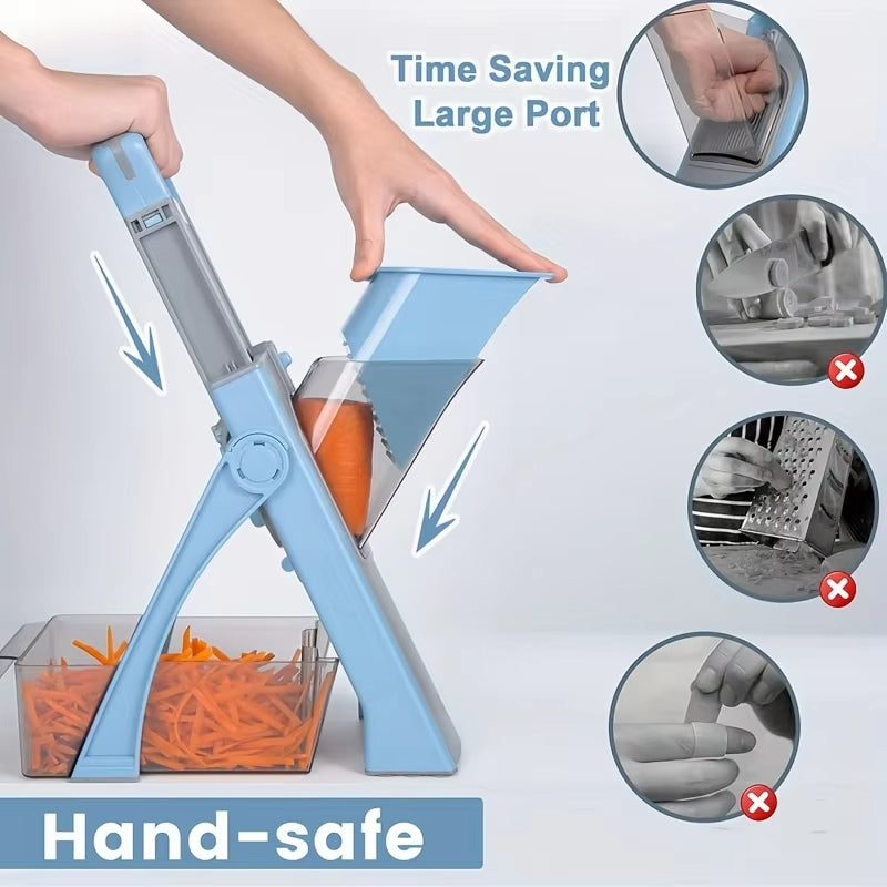 Safe Vegetable Slicer Chopper