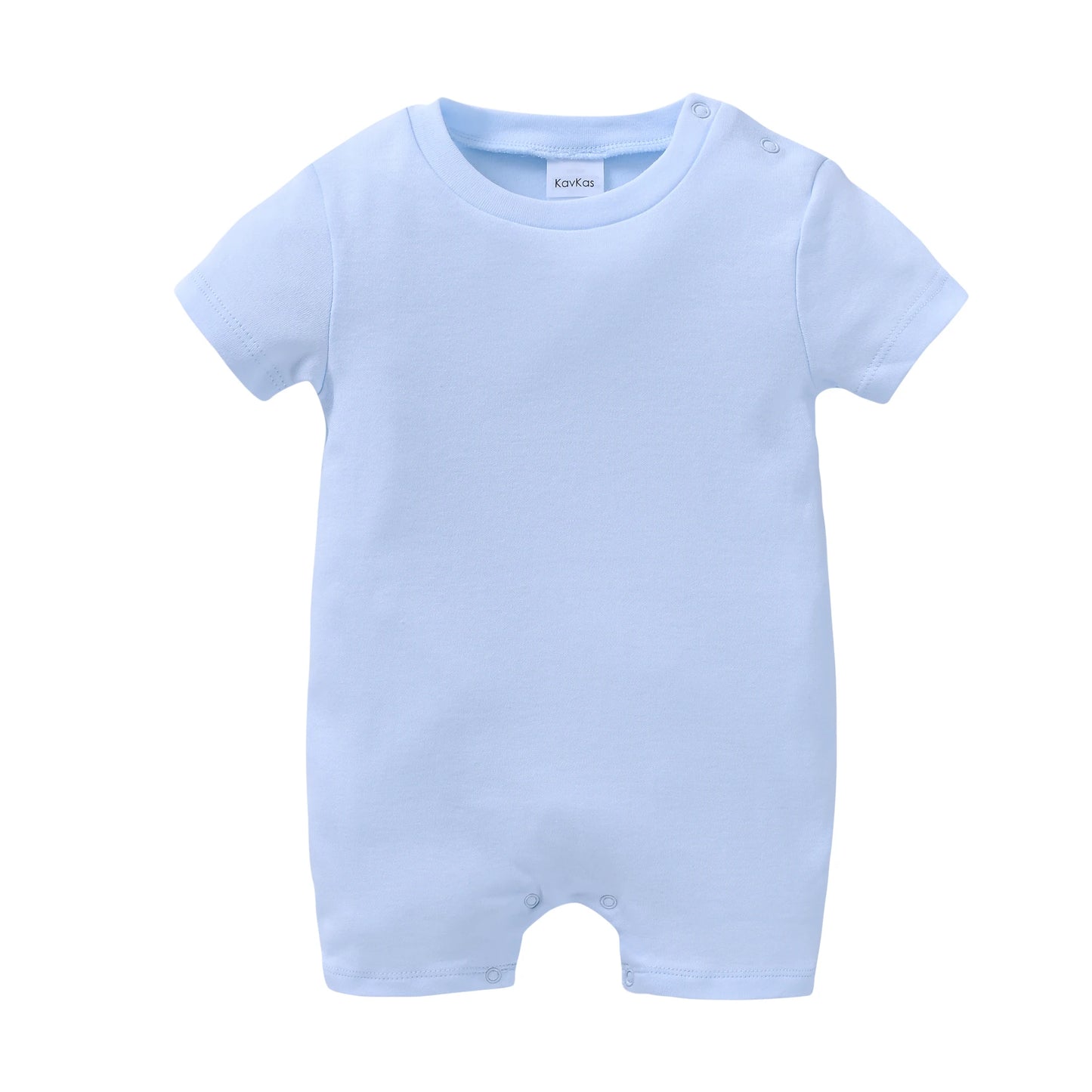 Newborn Cotton Baby Romper Set – Solid Unisex Onesies (1/3/4PCS)
