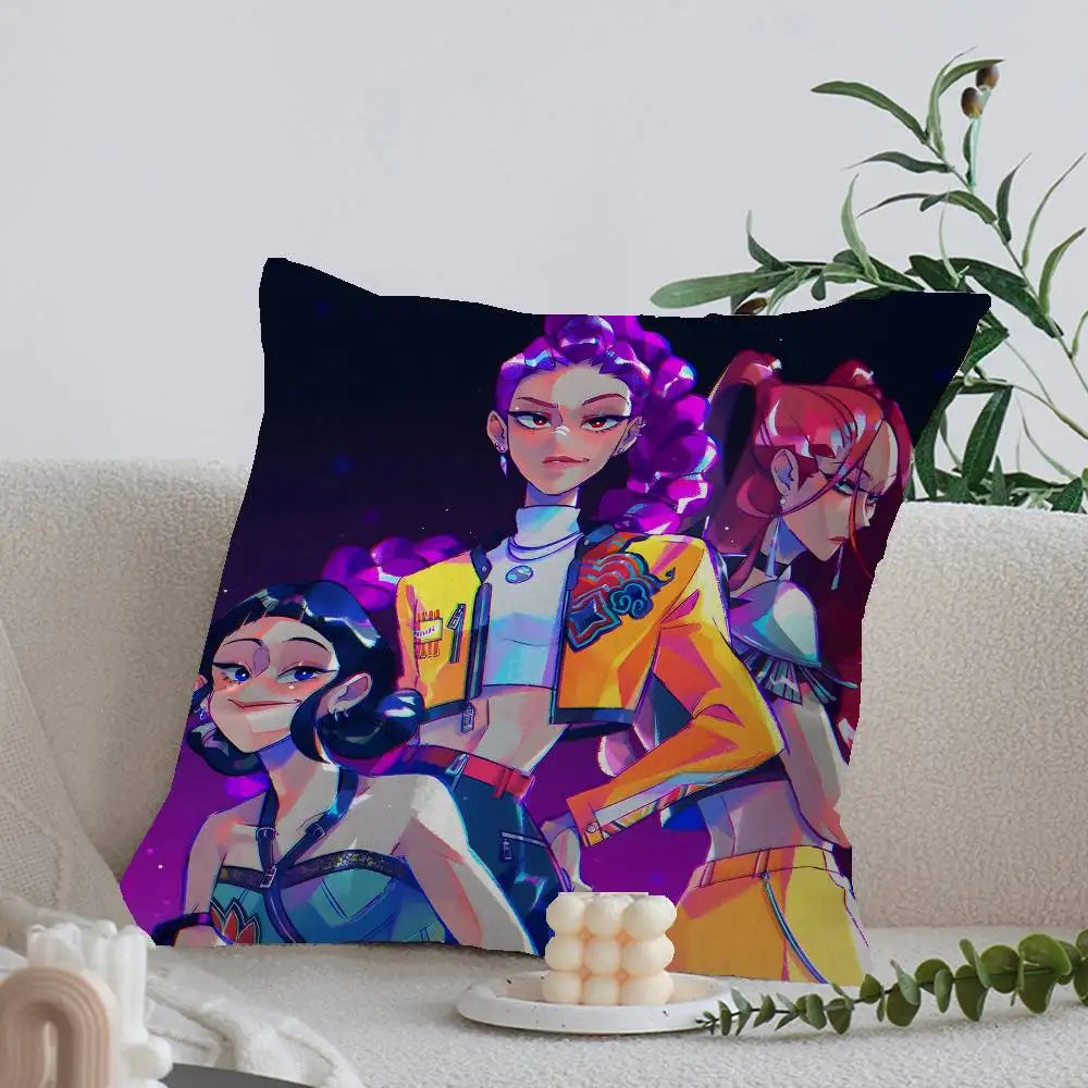 Decorative Throw Pillow Case for Couch & Home Décor- Cushion Cover
