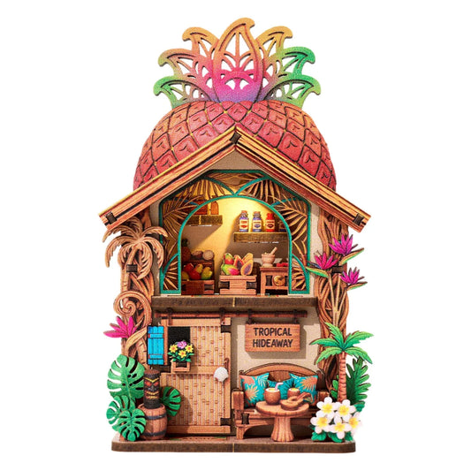 DIY 3D Fridge Magnet Puzzle – Mini House & Animal Dollhouse Model Kit