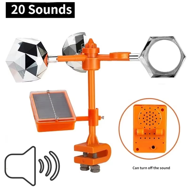 Scare Birds Away – Solar Bird Repeller