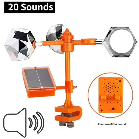 Scare Birds Away – Solar Bird Repeller