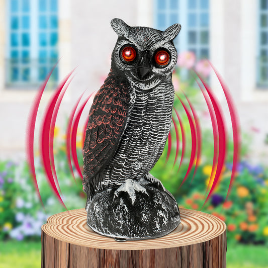 Scare Birds Away – Solar Owl Deterrent
