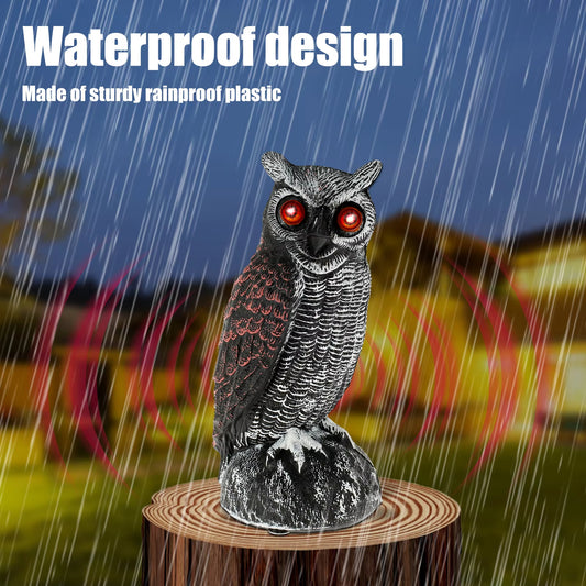 Scare Birds Away – Solar Owl Deterrent