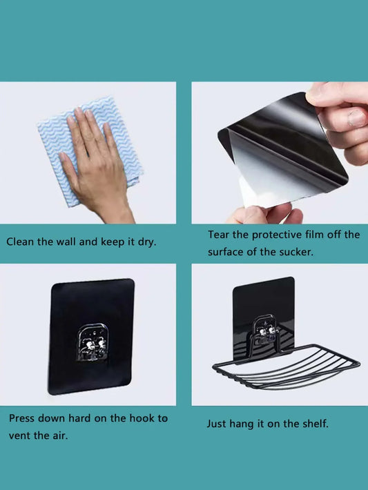 Keep Soap Dry – Stainless Steel Simple Soap Storage Rack in Home