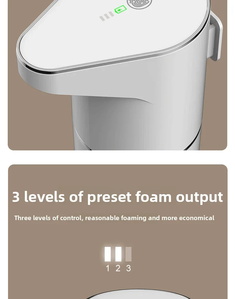 Upgrade Bathroom Dispenser Hygiene – Automatic Foam Soap Dispenser