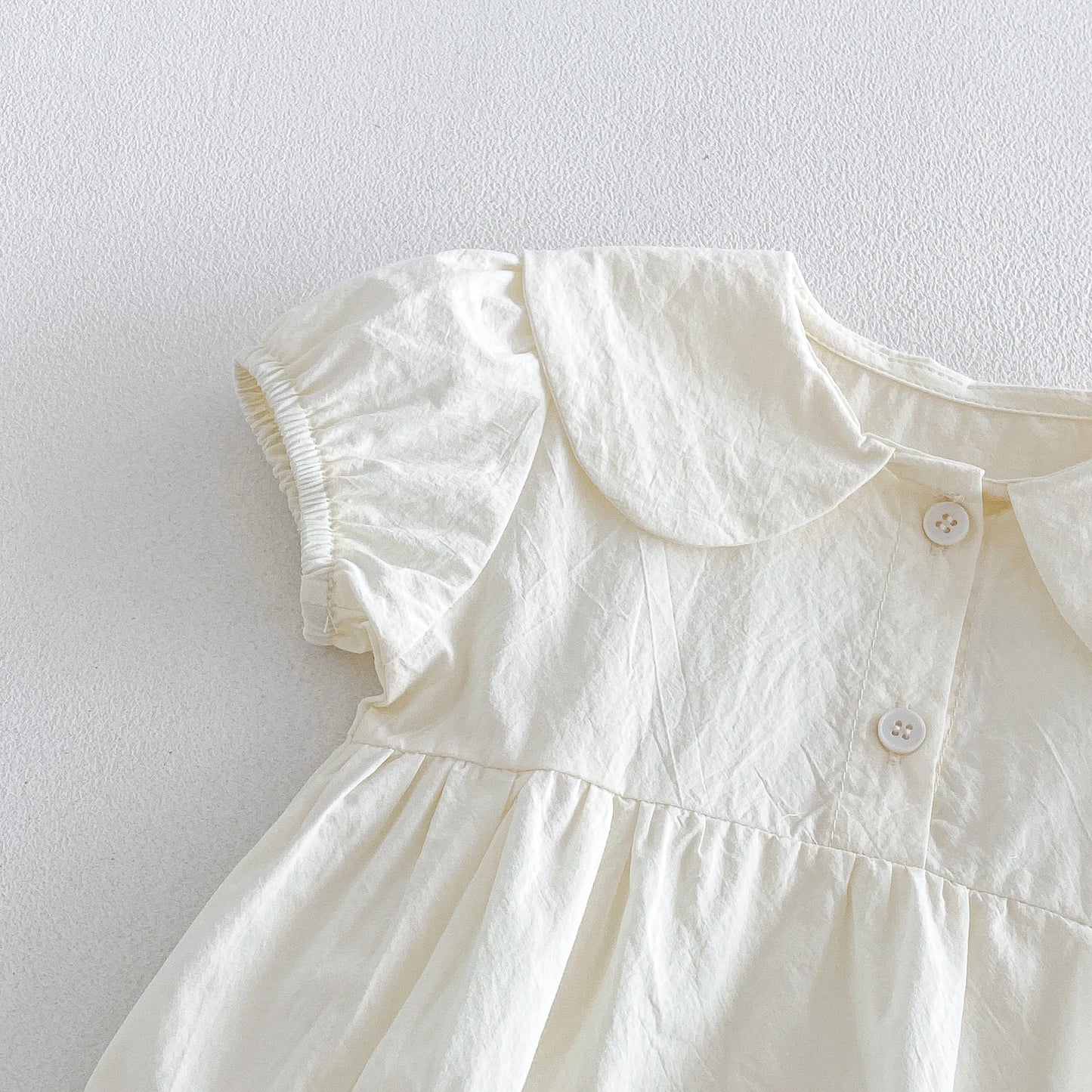 Baby Princess Romper Dress – Long Sleeve Swaddle Style Jumpsuit for Girls