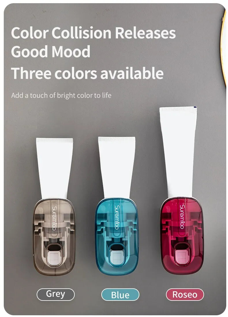 Upgrade Your Routine – Automatic Toothpaste Dispenser