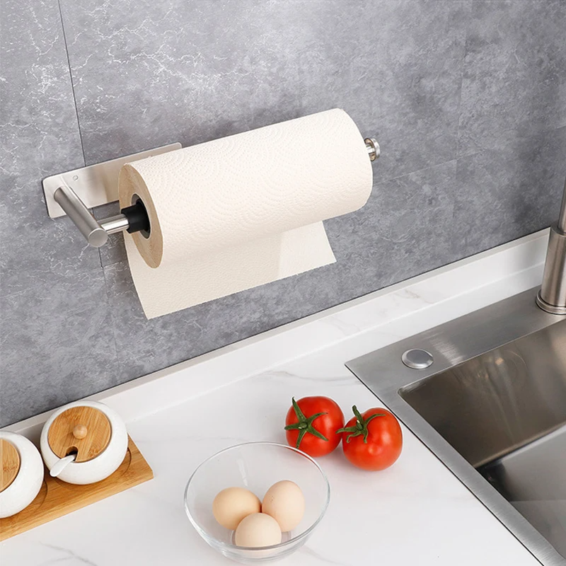 Organize Your Kitchen & Bathroom Wall Mounted Paper Holder