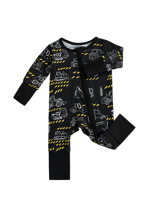 Bamboo Baby Zip Onesie – Soft All-Season Romper