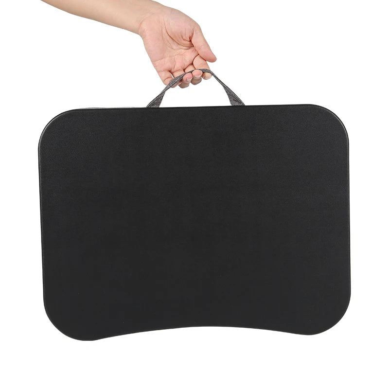 Multifunctional Laptop Desk with Cushion – Portable Lap Table with Mouse Pad
